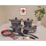 سرویس قابلمه چدن گرانیت اوشن کاندید