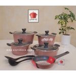 سرویس قابلمه چدن گرانیت اوشن کاندید
