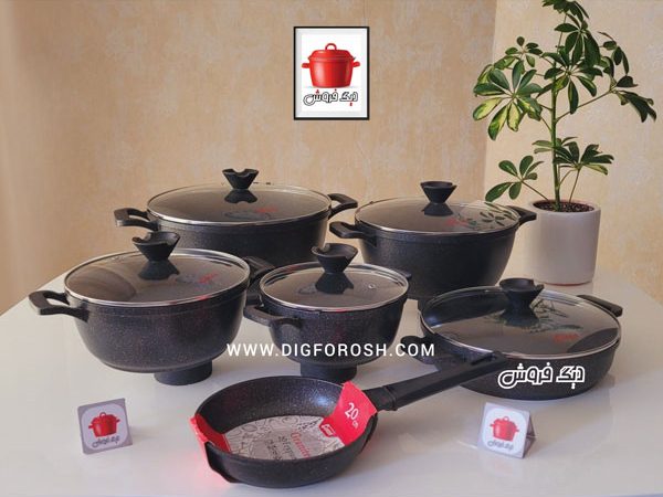 سرویس قابلمه 11 پارچه دورو کاندید
