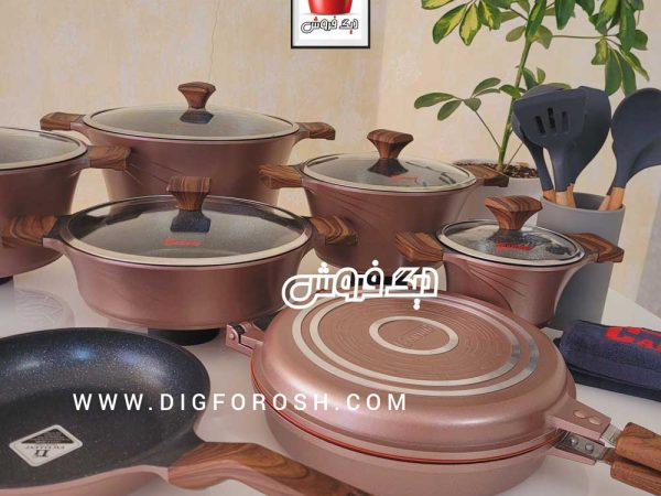 سرویس قابلمه 23 پارچه سزار